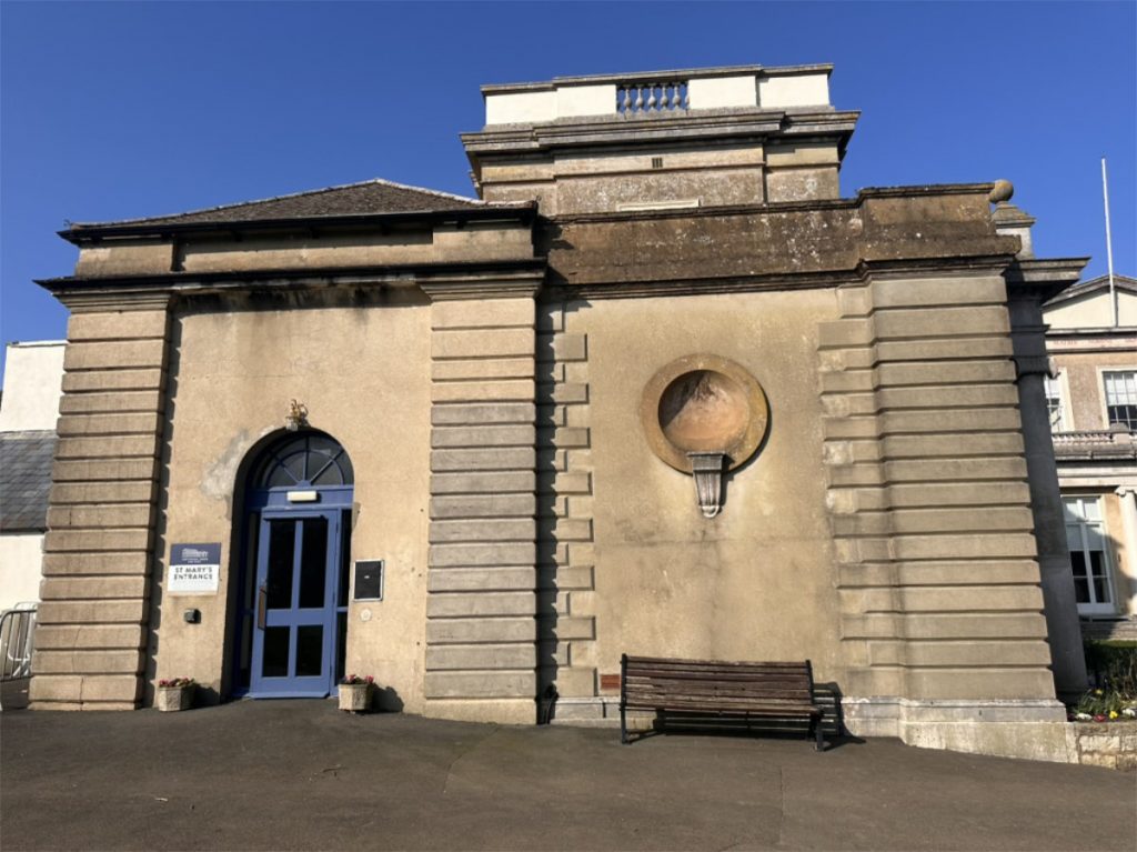 St. Mary's Entrance, Exterior, South Facing