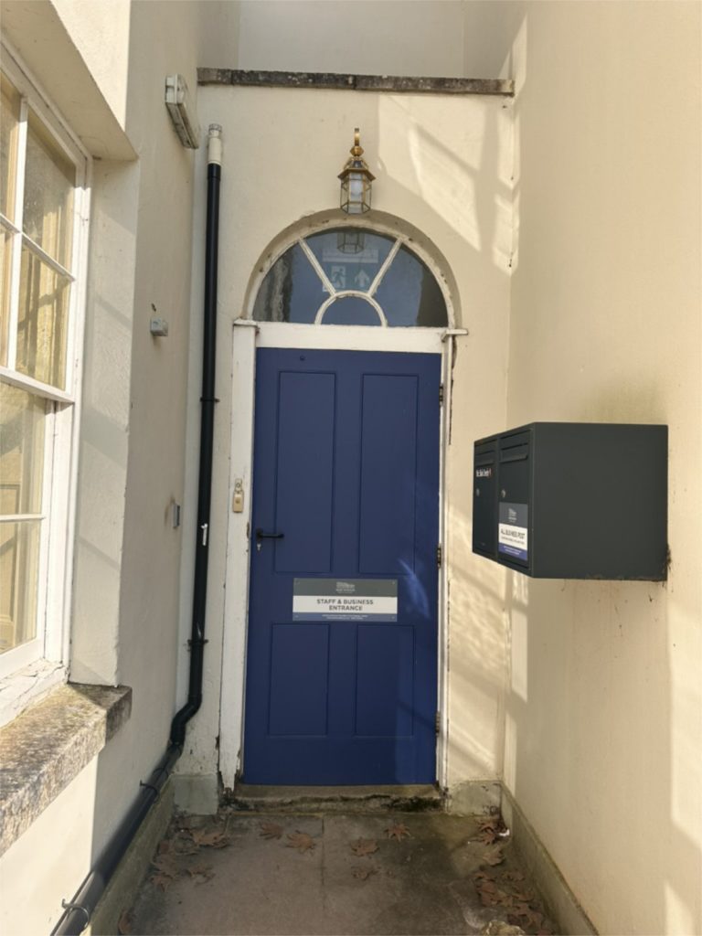 Back Door, Staff Entrance
