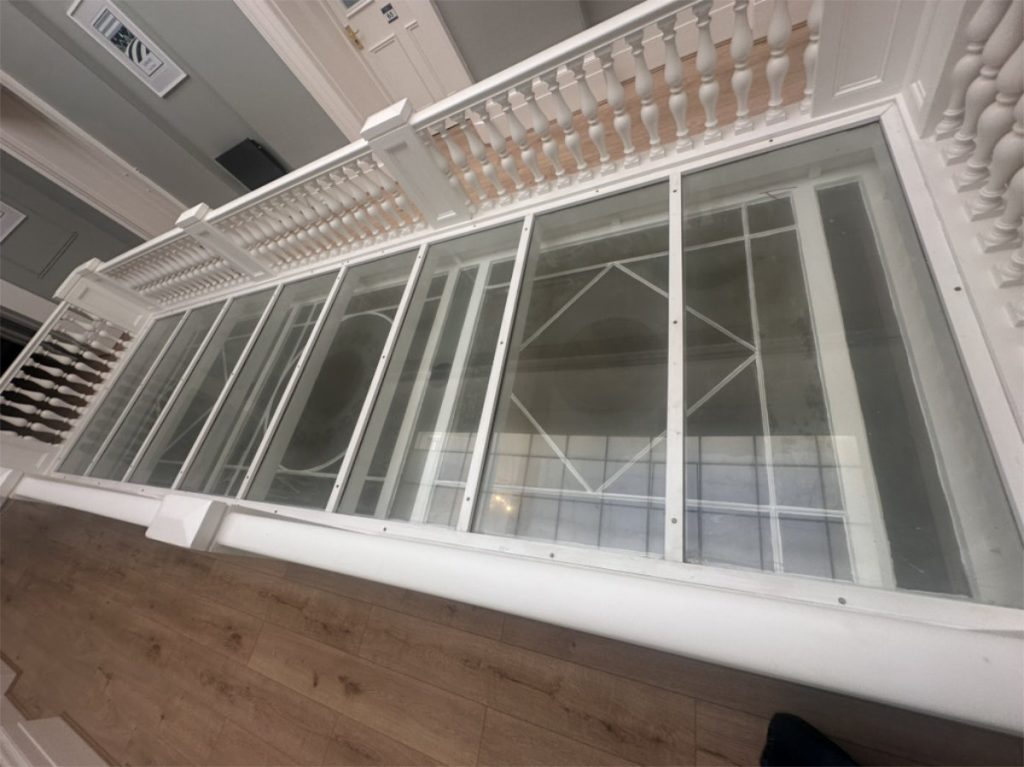 Glass Atrium Celing, Ground to First Floor