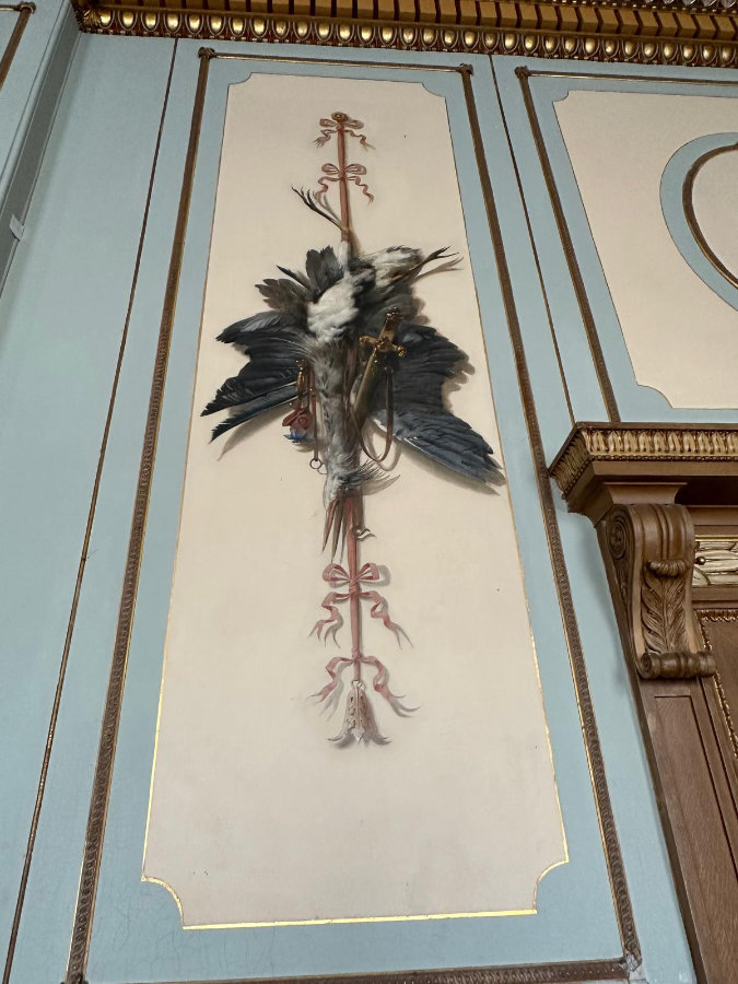 The Dining Room, Paint Detail